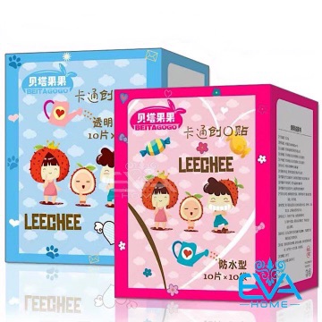 [HCM]Combo 100 Miếng Băng Keo Cá Nhân Hoạ Tiết Hoạt Hình Trong Suốt Và Màu Cute Bandages