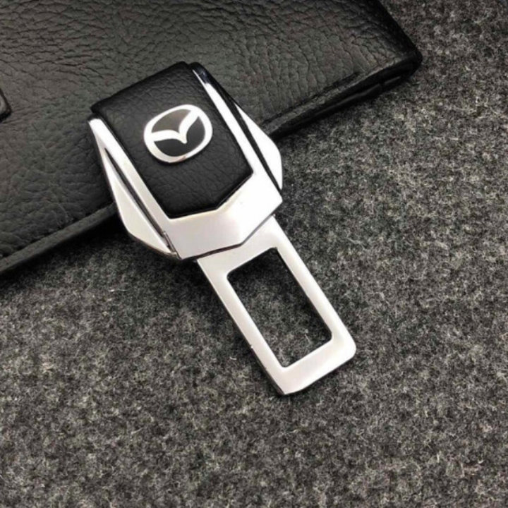 1 Chiếc chốt khóa dây đai an toàn, chống kêu ô tô, xe hơi dùng cho các dòng xe MAZ.DA