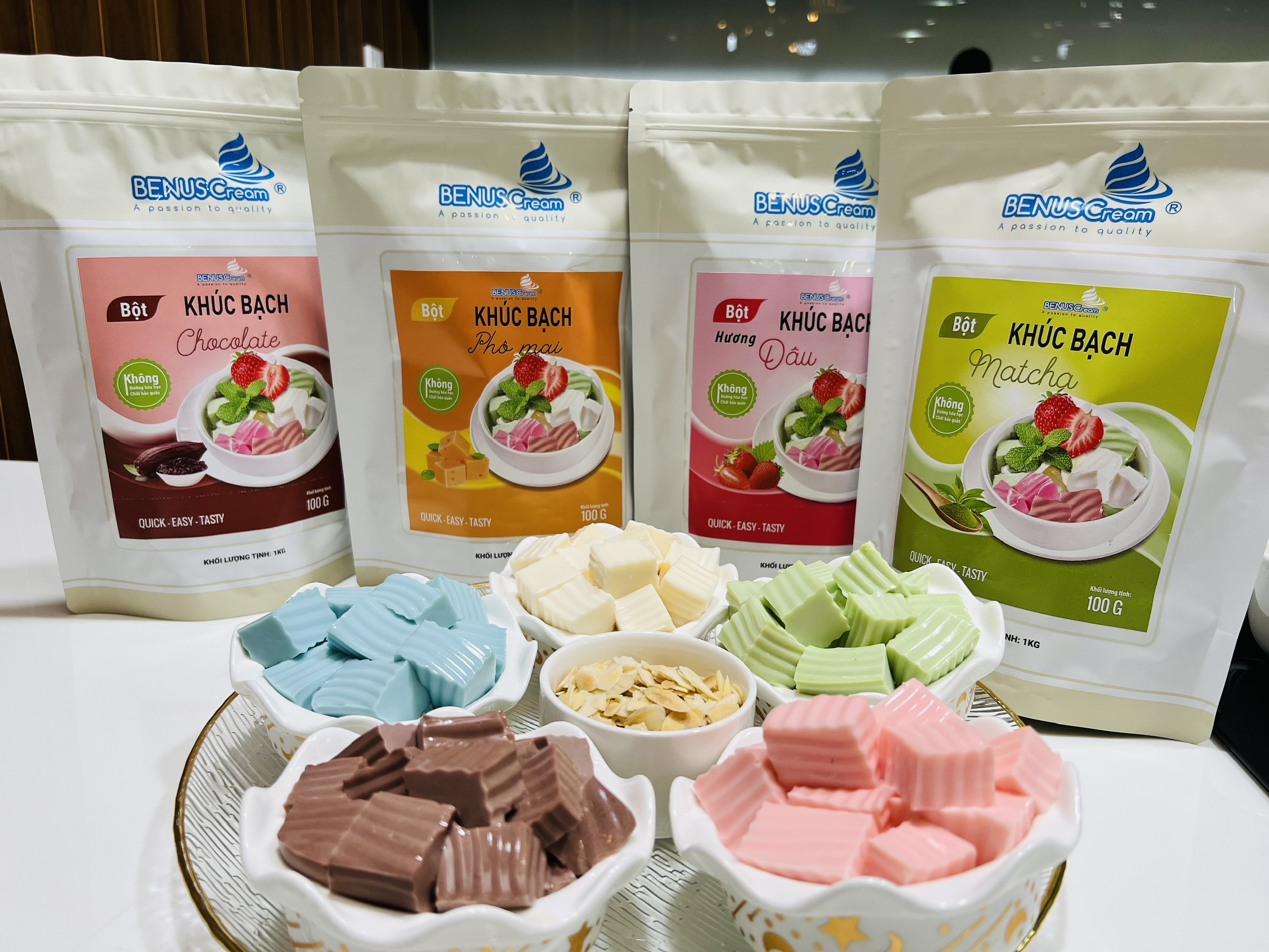 Bột Khúc Bạch BENUSCream - 1kg