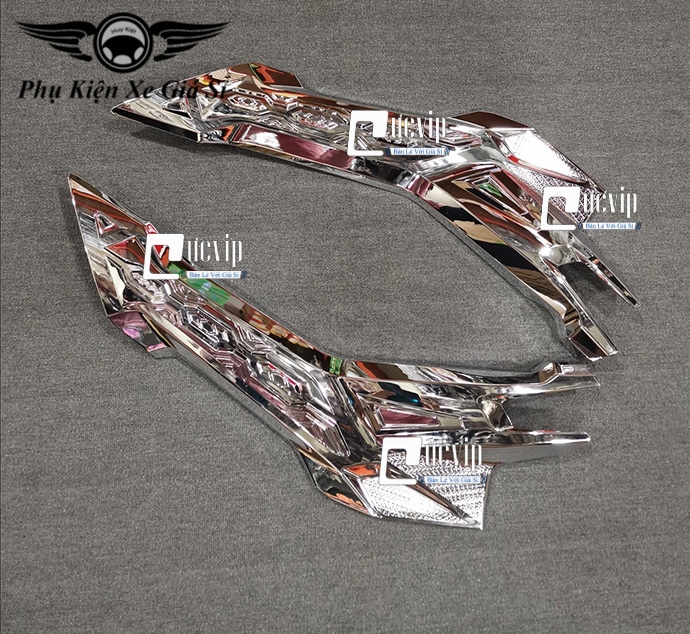 [HCM]Ốp Hông AirBlade 2020 Xi Inox Mạ Crom MS3076