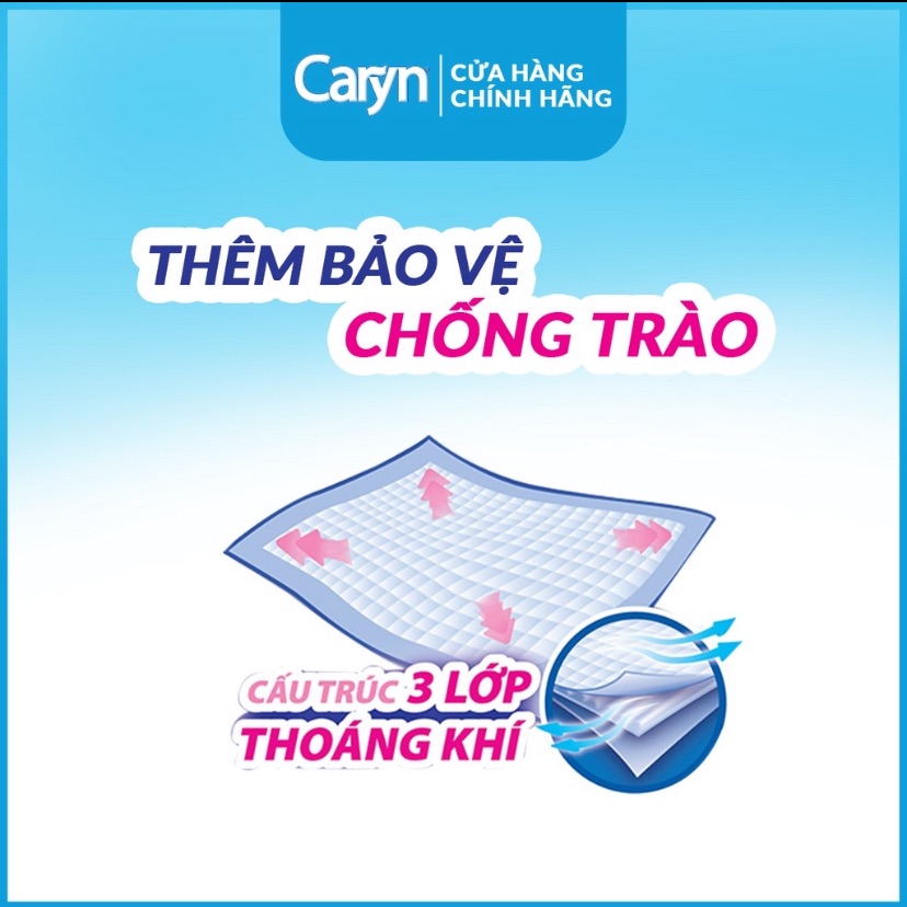 [HCM]Tấm đệm lót Caryn siêu thấm 60 x 70 cm ( 14 miếng)