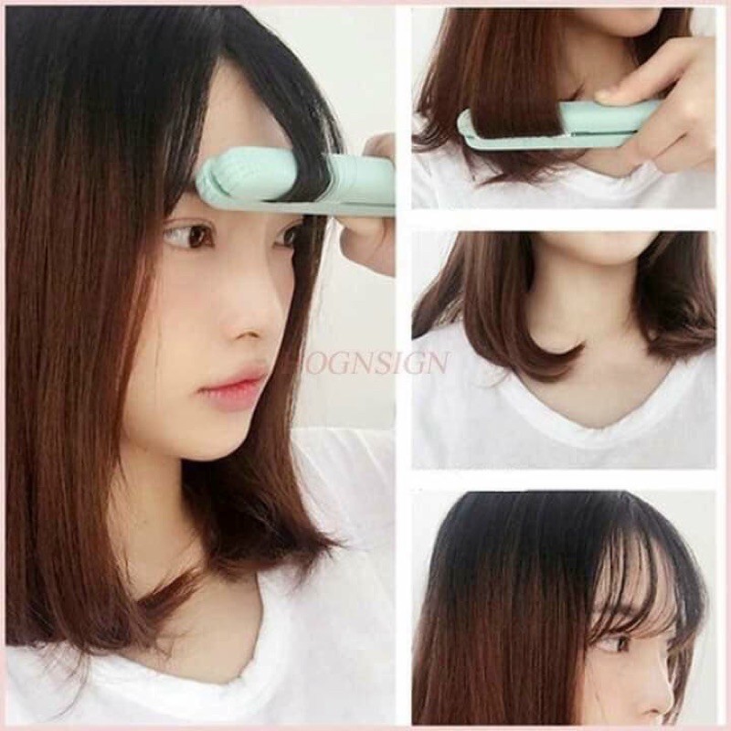 Máy là tóc, máy làm tóc, uốn duỗi kẹp tóc mini đa năng bảo hành 12 tháng.
