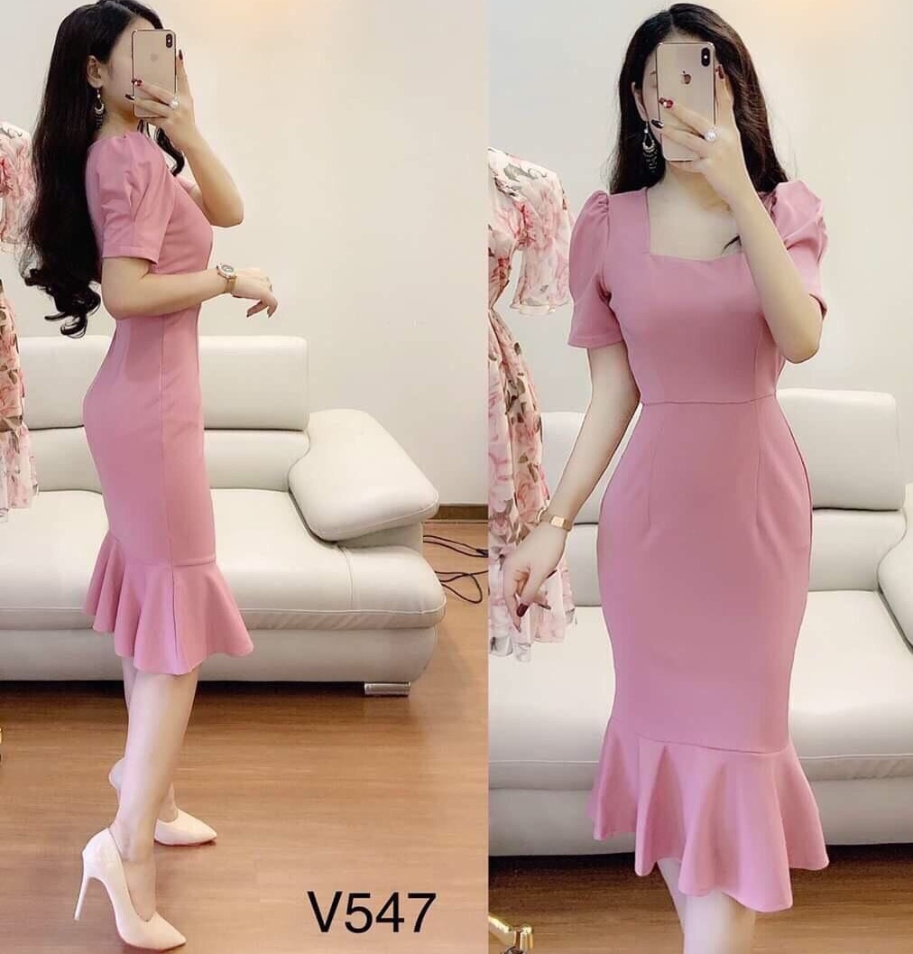 Đầm body đuôi cá ôm dáng