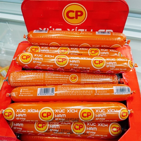 [HCM]Xúc Xích C.P 60g Nhân Thịt ( combo túi 25 cây )