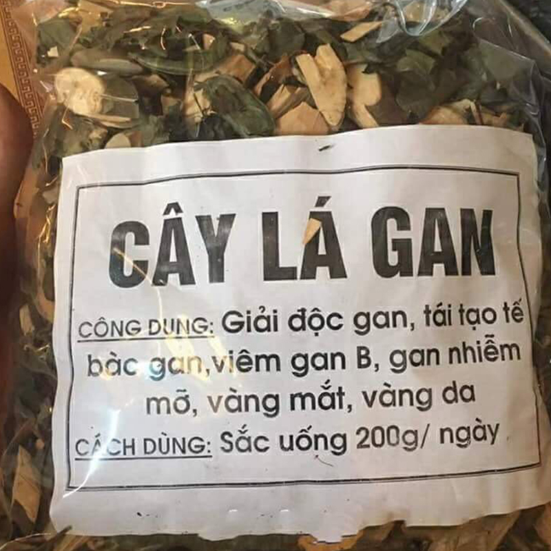 Cây lá gan (gói 1kg) - DB048