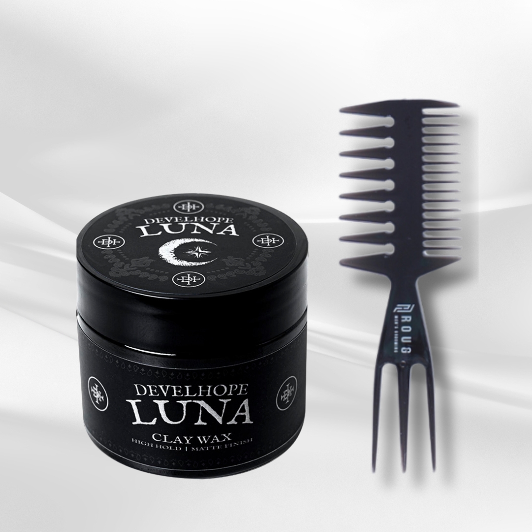 Sáp vuốt tóc Develhope Luna, tặng lược bán nguyệt