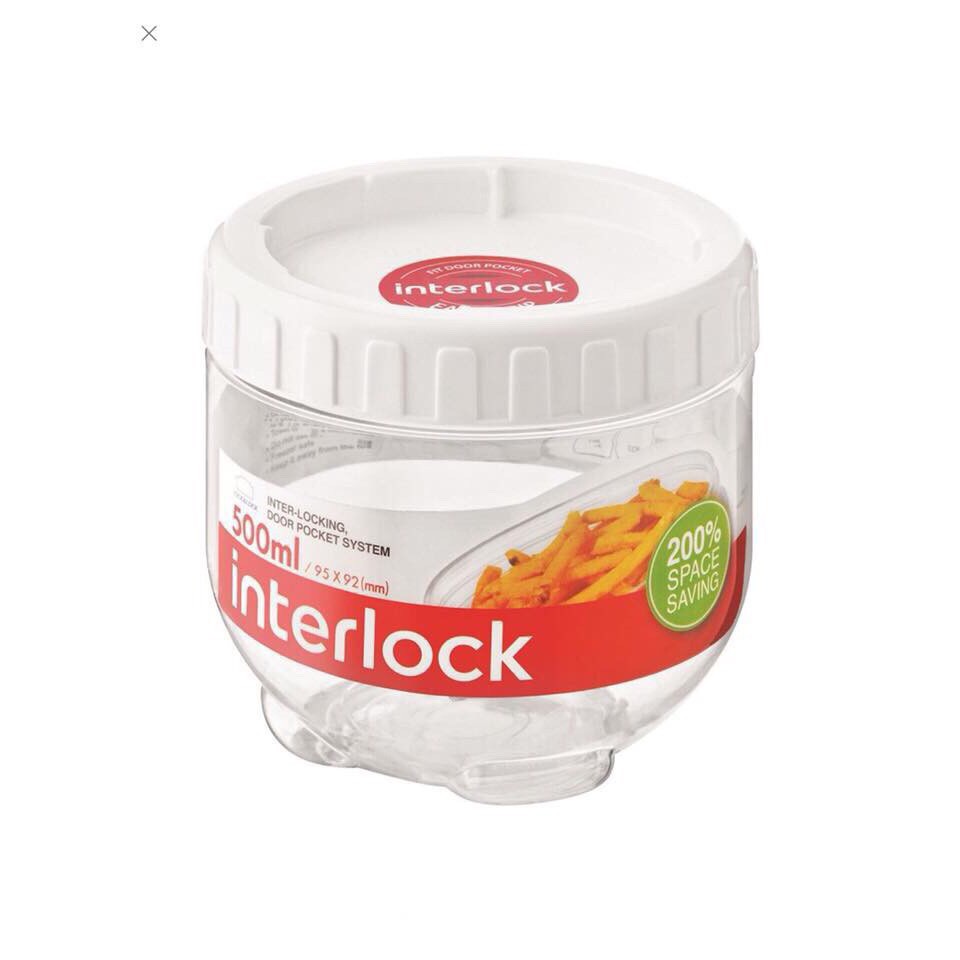Bộ 8 hộp đựng thực phẩm Interlock Lock&Lock