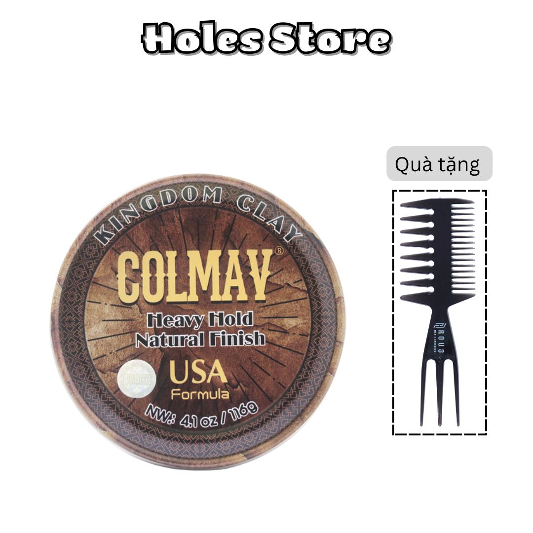 Sáp vuốt tóc Colmav Kingdom Clay - 56gr