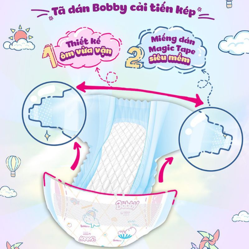 Tã Dán Sơ Sinh S80(Cộng thêm miếng)