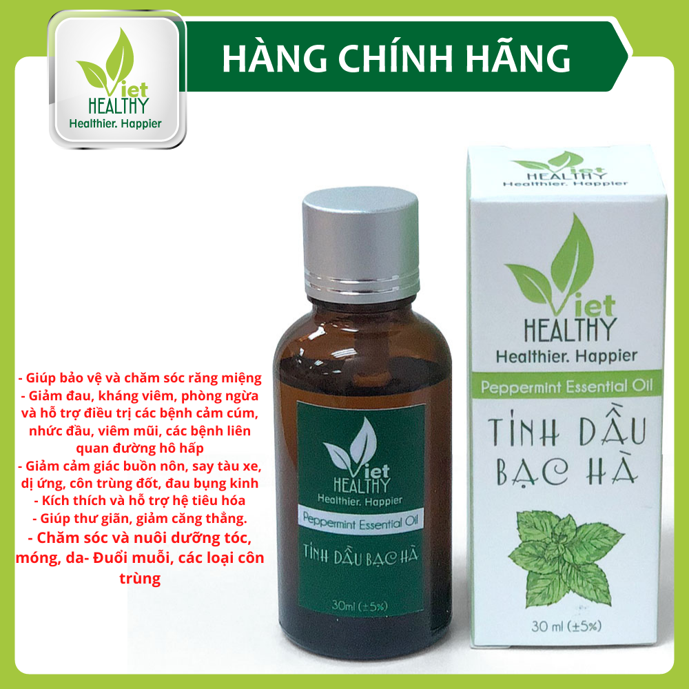 Tinh dầu bạc hà 30ml