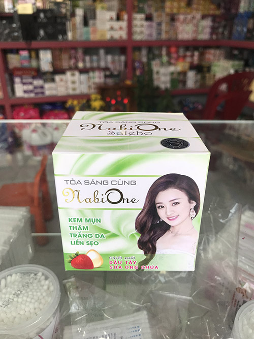 KEM NABI ONE MỤN - THÂM - TRẮNG DA - MỜ SẸO 20G