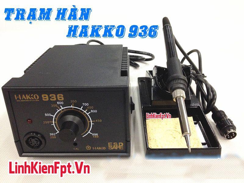 Trạm Hàn Hakko 936 Điều chỉnh nhiệt độ