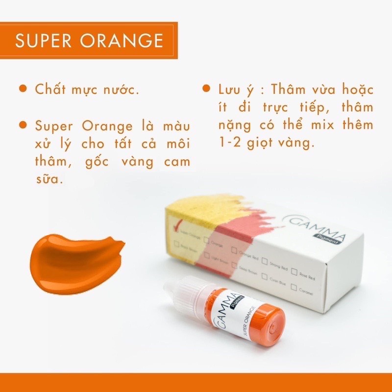 [CHÍNH HÃNG] Mực Gamma mini 3,3ml, Fullsize 10ml