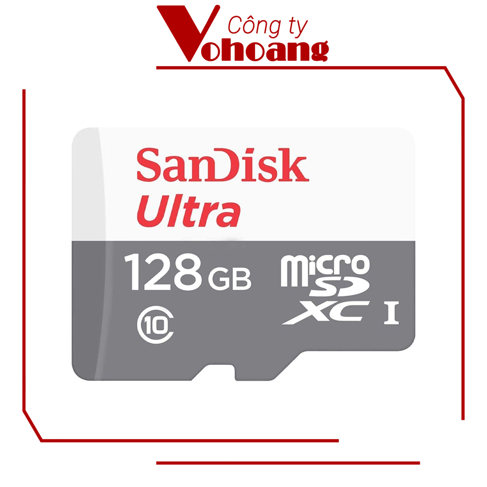 Thẻ nhớ 128GB Sandisk Ultra MicroSD Class 10 100MB/s