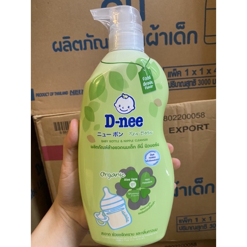 NEW   [Chính hãng] Nước rửa bình sữa Dnee Organic chai 620ml