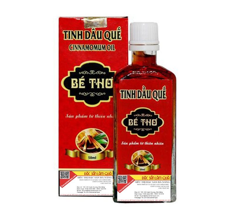Tinh dầu quế bé thơ lọ 50ml nguyên chất