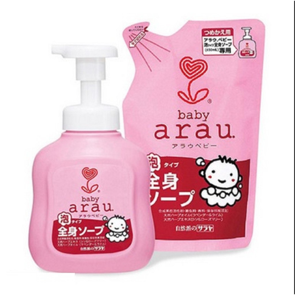 Nước Rửa Bình Arau Baby Cho Bé