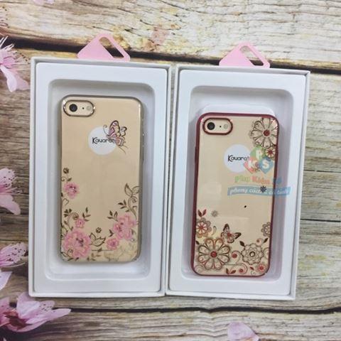 Ốp lưng đính đá Kavaro cho IP 6/6Plus/7/7 Plus/8/8 Plus
