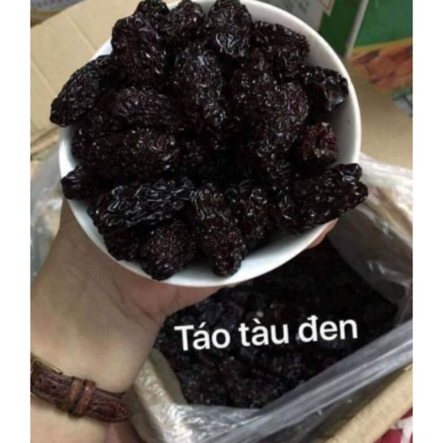 Táo tàu đen , táo đen, táo tàu huyền thoại sấy khô, thơm nức, loại 1 quả to, chắc, ngọt, rất thơm ngon