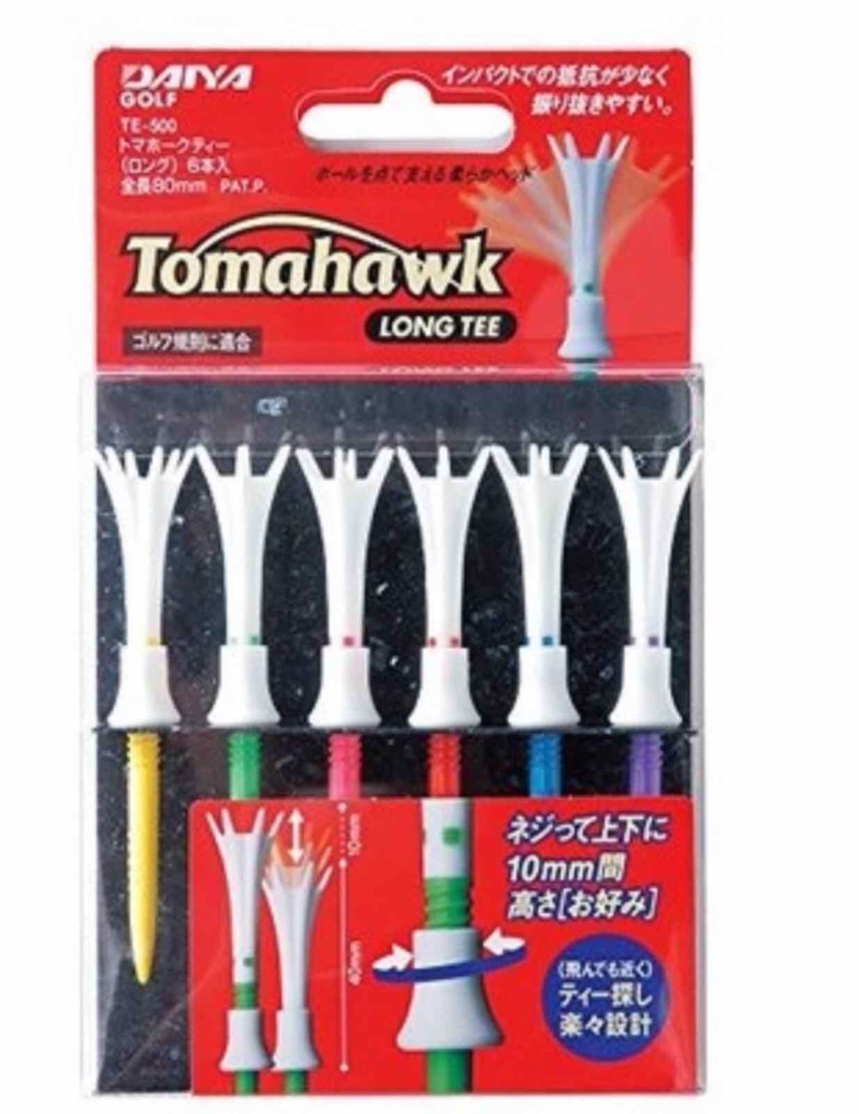 [ FREESHIP ❤️ ] 🌟 BỘ 6 TEE GOLF TOMAHAWK NHẬT BẢN