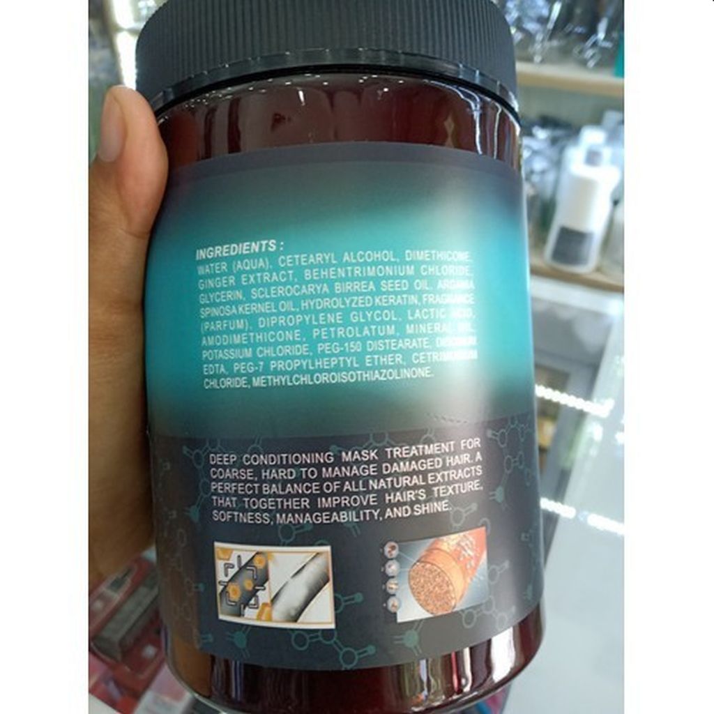 [HCM]Kem ủ tóc ARGAN & KERATIN 1000ml