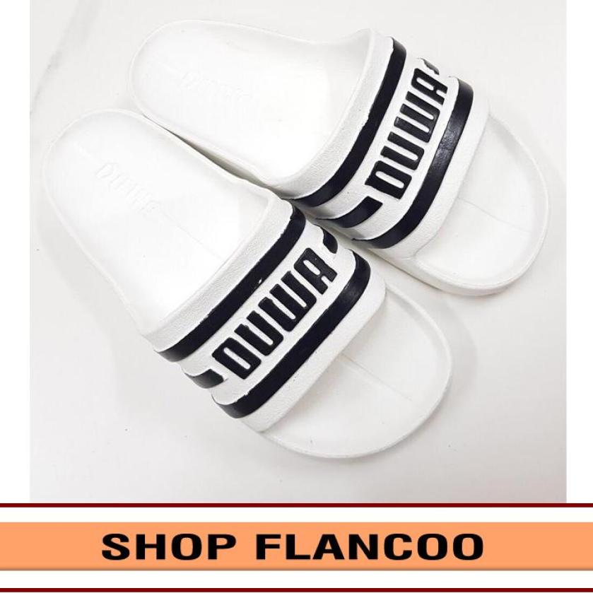 (phom lớn, giảm 1 size khi đặt) Dép đúc quai ngang nam 5 màu cá tính thời trang siêu nhẹ siêu bền FLANCOO TA219 giá rẻ