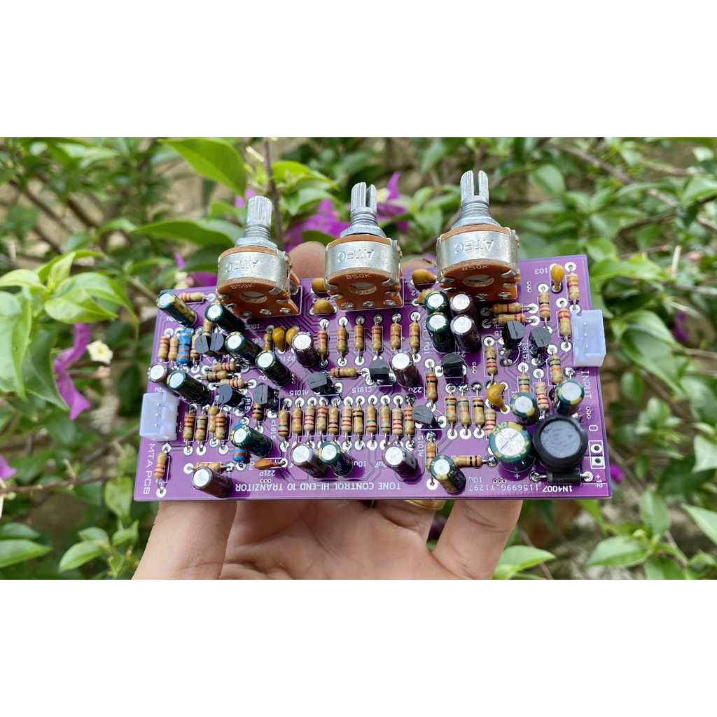 Mạch âm sắc 12V Hi-End 10 tranzitor