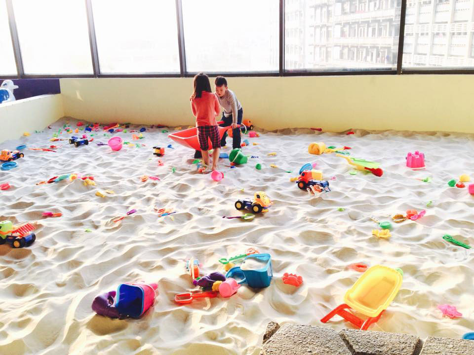 Superfine sand children playground decor, Park