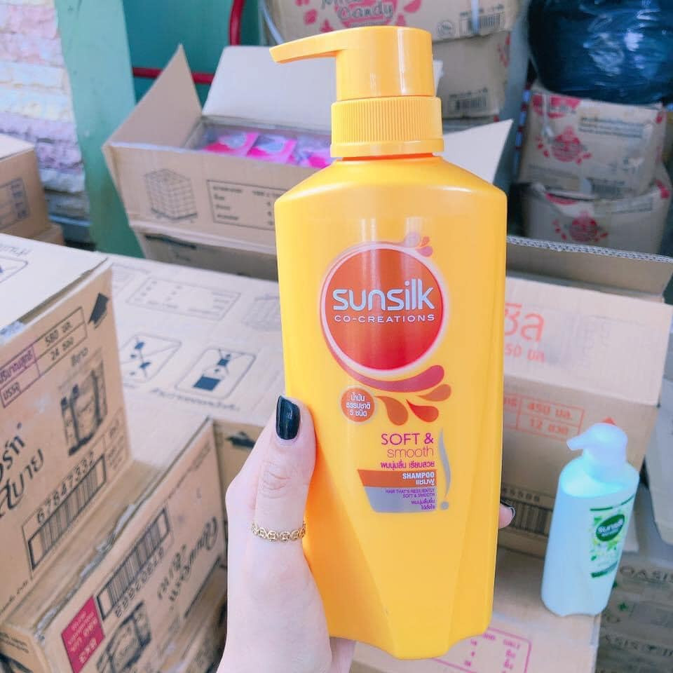 2 chai dầu gội Sunsilk Thái Lan 450ml/chai