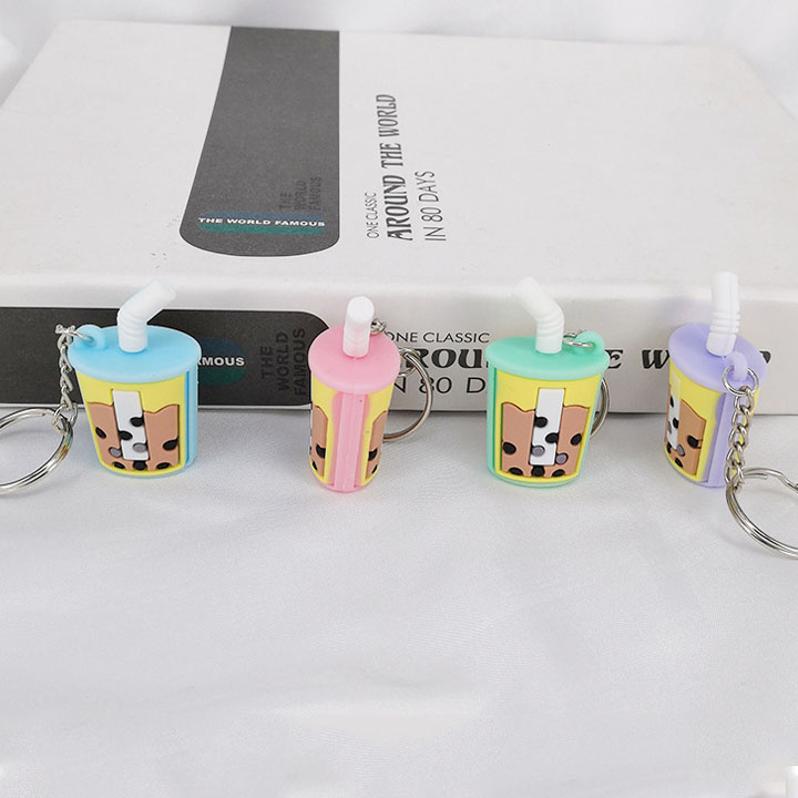 Móc khóa ly trà sữa cute MK13