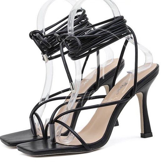 Sandal Gót Nhọn Cột Dây Siêu Sang Chảnh Mã LSS18