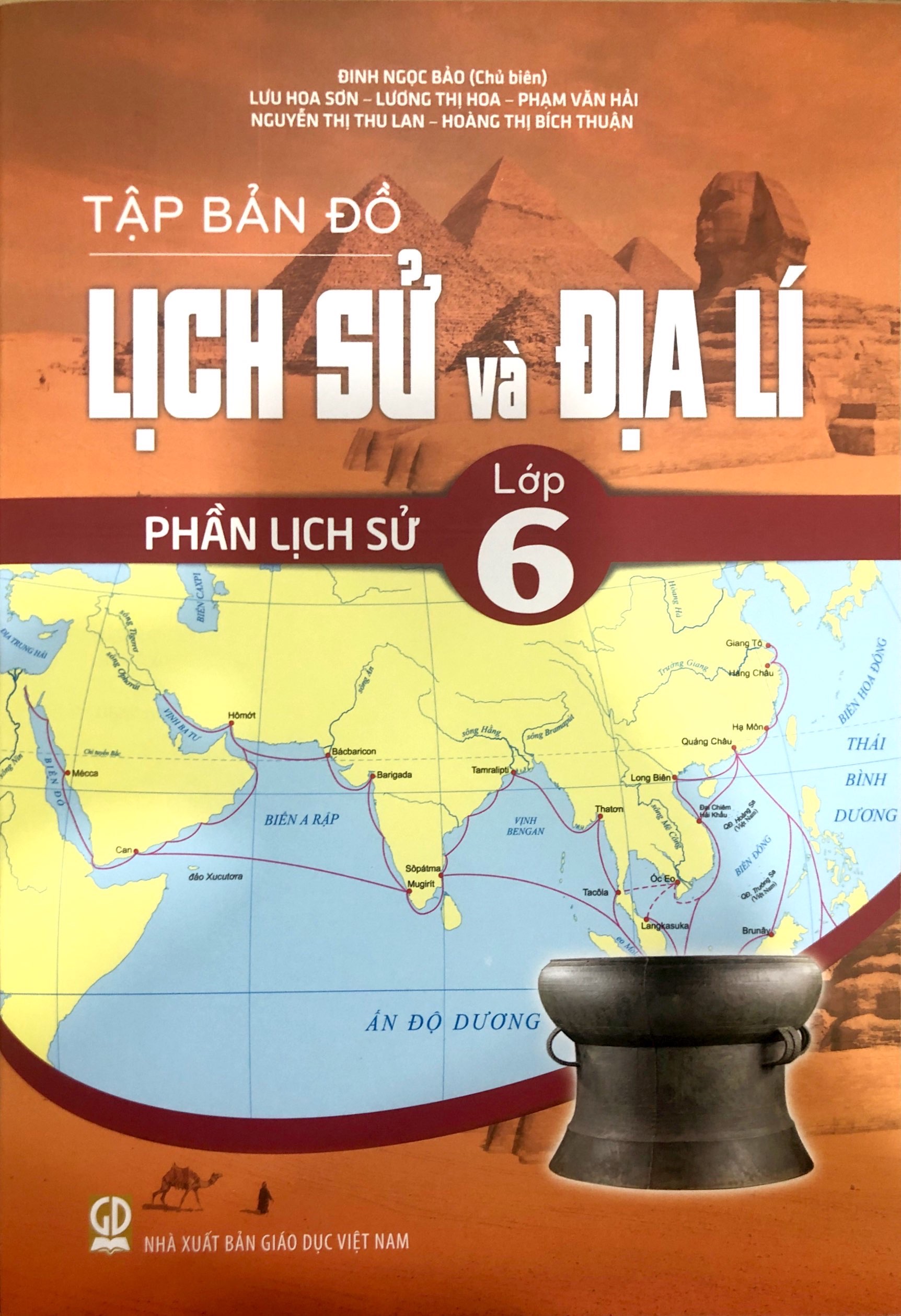 Combo - Sách Tập bản đồ Lịch sử và Địa lí lớp 6 - (2 Phần )