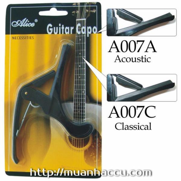Capo Acoustic Guitar và Classic Guitar A007A - A007C