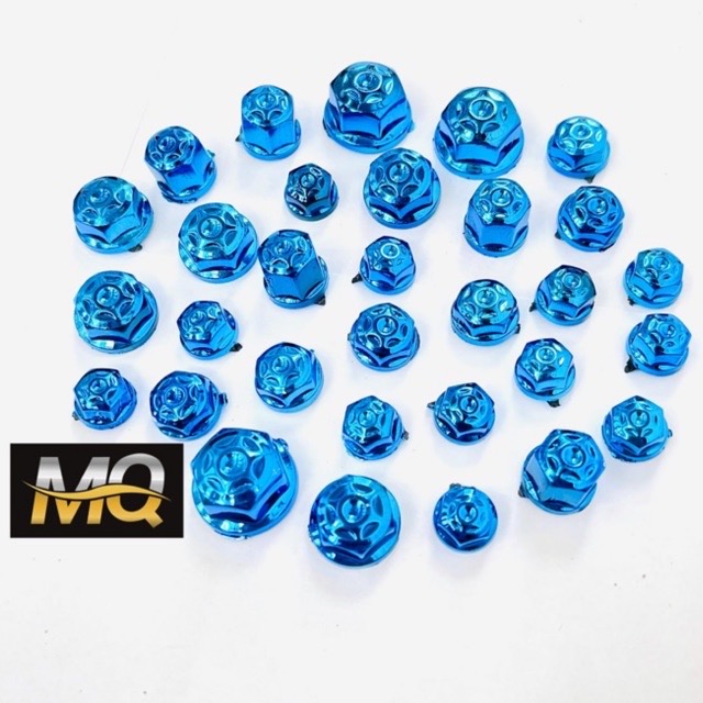 Chụp ốc trang trí xe máy 2018 (1 bộ 30 con)