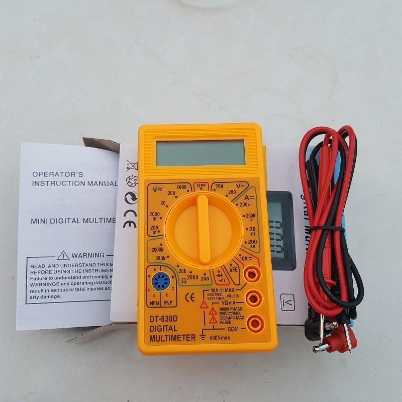 Đồng hồ đo vạn năng cho thợ điện tử DT-830D
