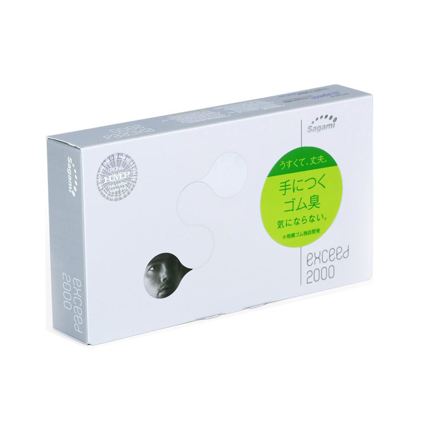 Bao cao su siêu mỏng Sagami Exceed 2000 hộp 12 cái