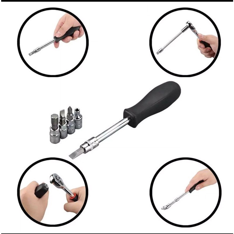Bộ dụng cụ sửa chữa đa năng 46 chi tiết