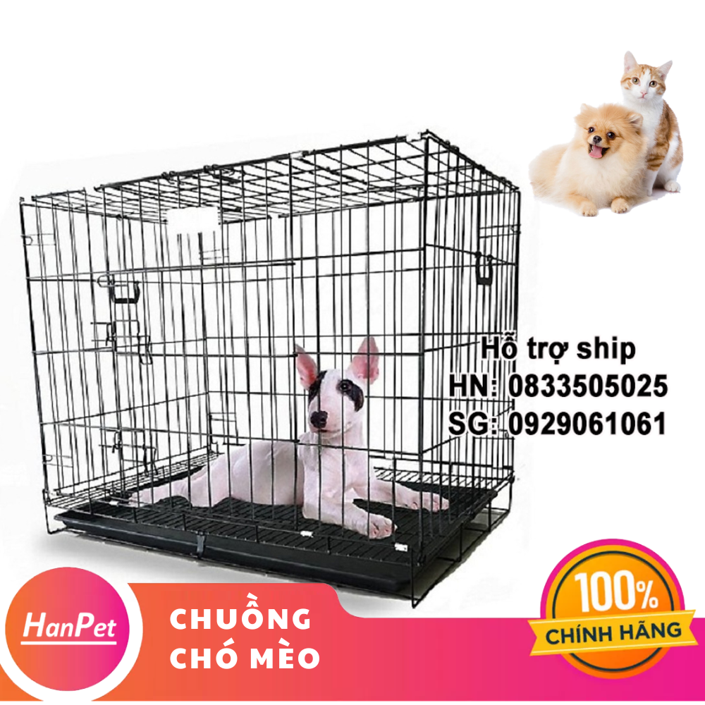 z dùng cho mèo và chó nhỏ màu ngẫu nhiên dạng gấp gọn sơn tĩnh điện dùng để làm chuồng nuôi chó mèo - chuồng mèo - chuồng chó - chuồng thú cưng ( SD45 - SD50 )