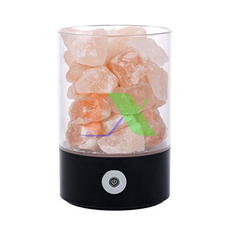 Nightlight rock salt Himalayan, Nightlight rock salt lamp, bed health, nightlight for baby, Nightlight home, bedroom rock salt crystal