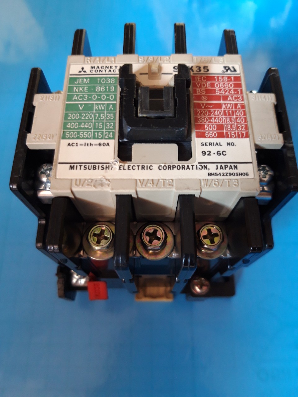 CONTACTOR NHẬT BẢN 35A NHẬT 3 PHA
