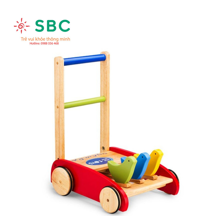 Đồ chơi gỗ Winwintoys - Xe bé tập đi