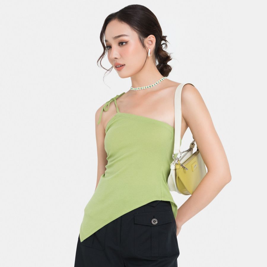 Áo Thun Nữ Thời Trang JUNO Cổ Yếm Lai Chéo JNATH004
