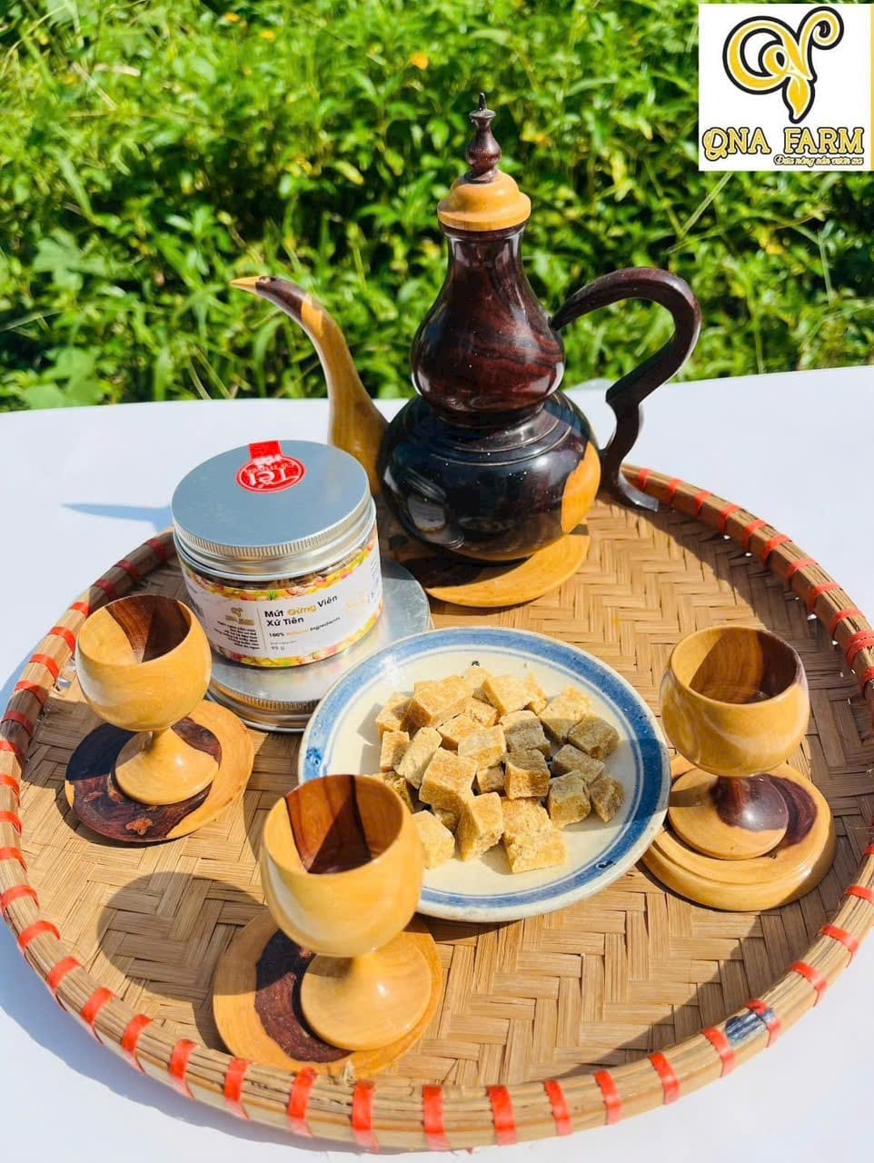 Mứt gừng viên xứ Tiên