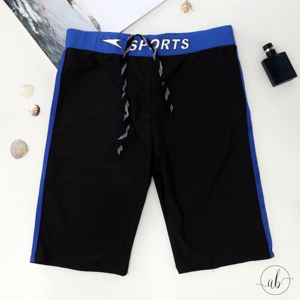 Quần bơi nam dáng lửng Sport Freesize (50-75kg)
