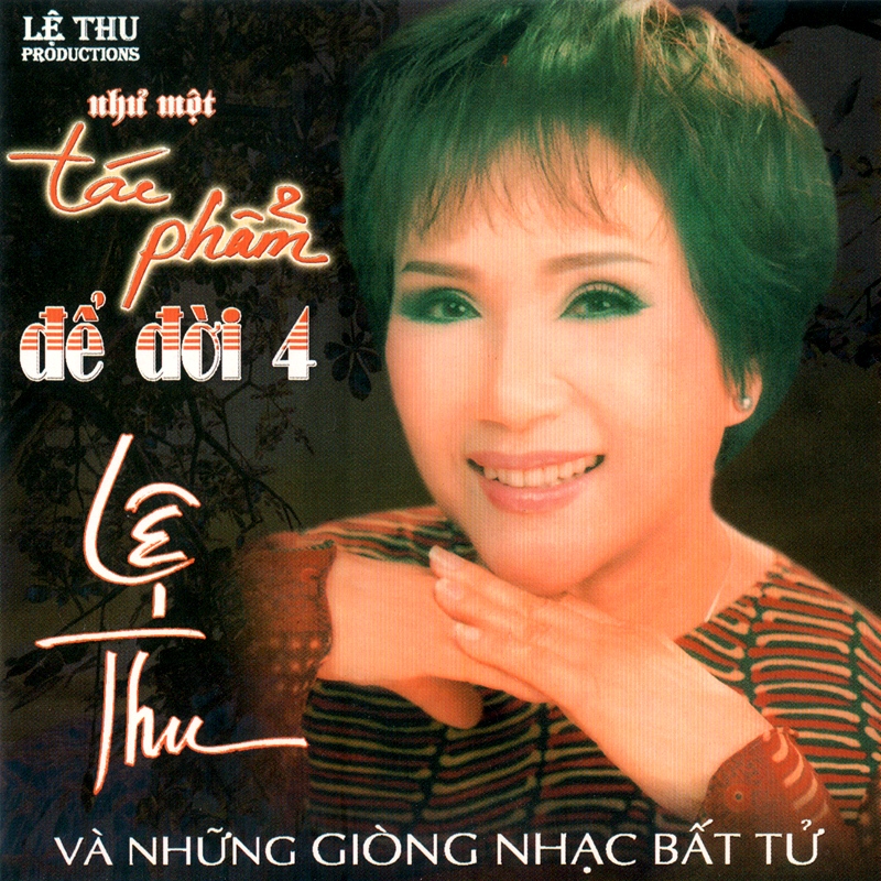 Bộ 4 đĩa CD nhạc tiếng hát Lệ Thu đẻ đời