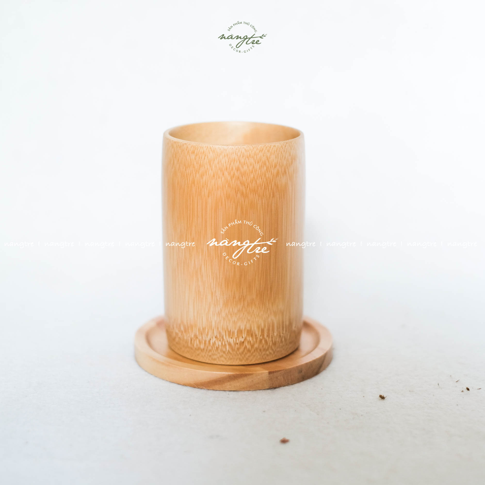 [HCM]Ly tre - ly tre handmade (bamboo cup)