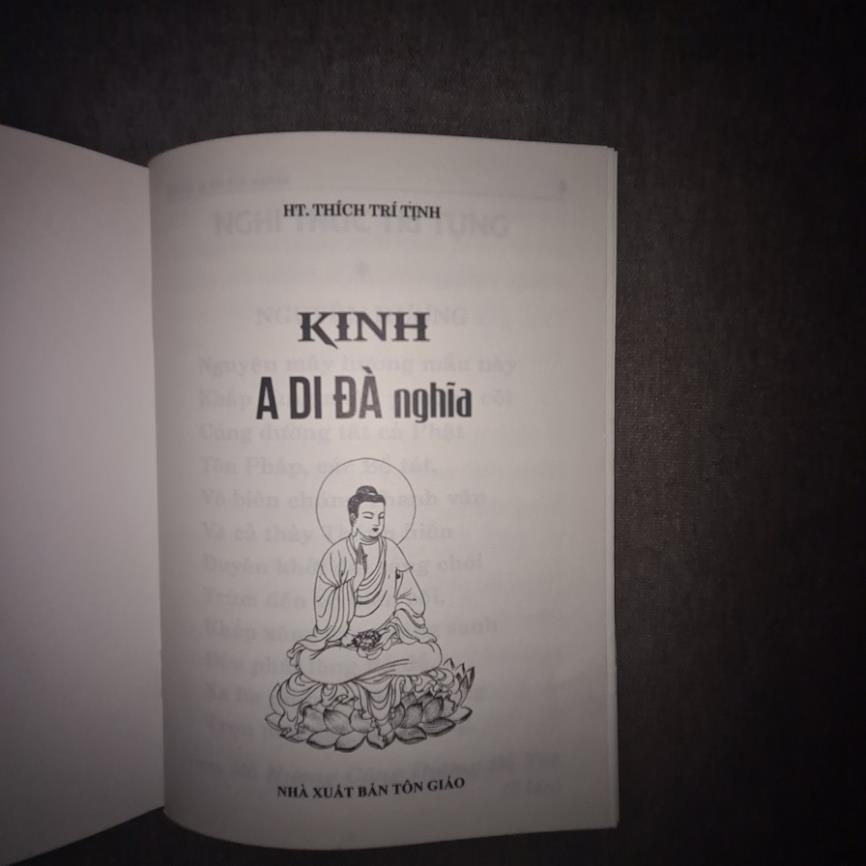 Kinh A Di Đà Nghĩa HT Thích Trí Tịnh BÌA CAM
