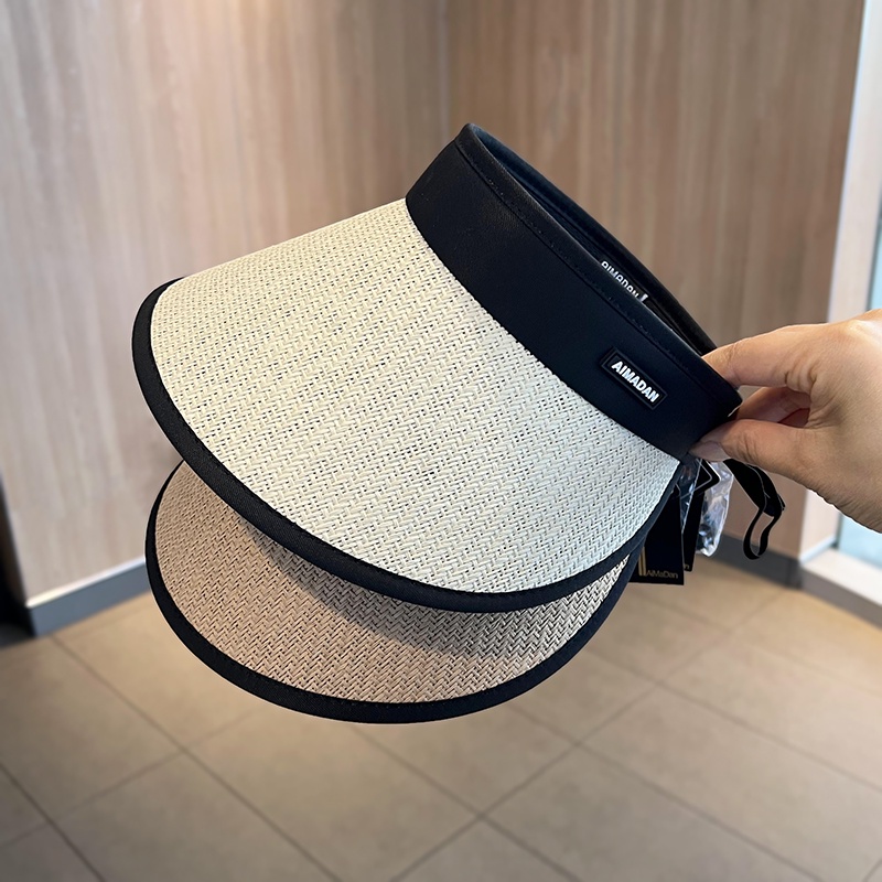 Mũ nữ nửa đầu - Nón nữ hở chóp cao cấp