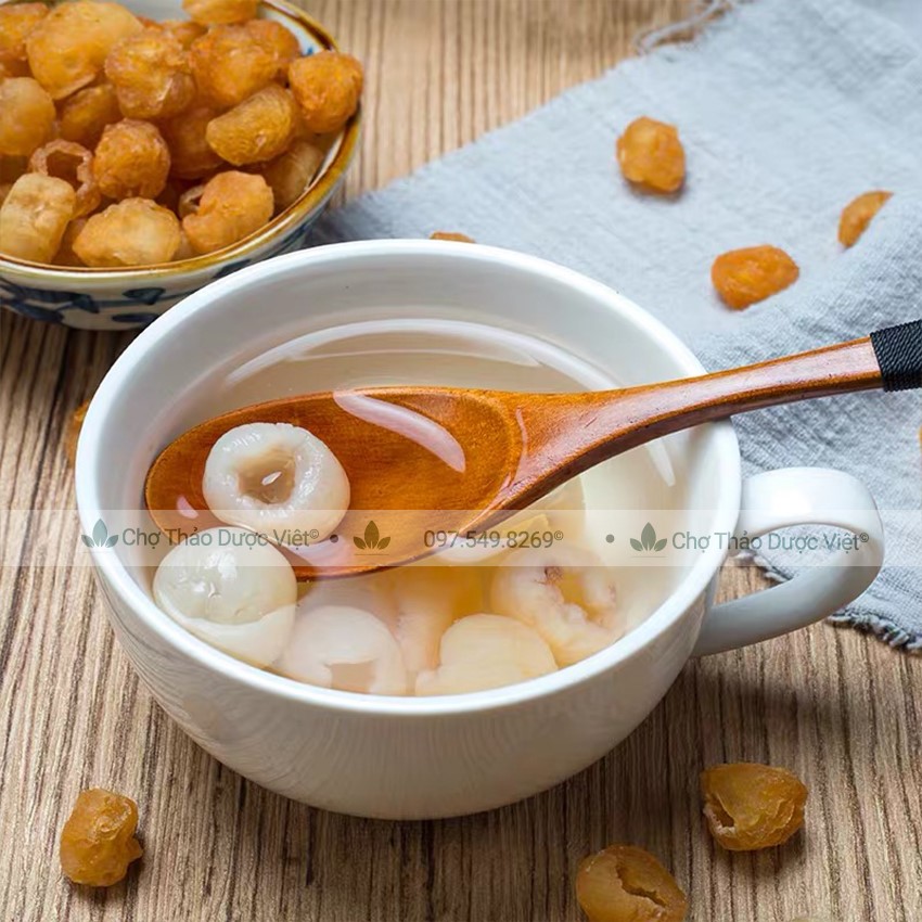 Long nhãn Hưng Yên 500g, long nhãn sấy khô, không tẩm đường, nấu chè sen, pha trà vị ngọt tự nhiên