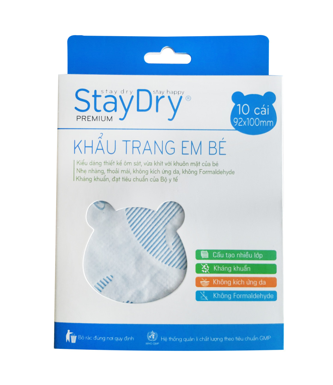 Khẩu trang em bé StayDry